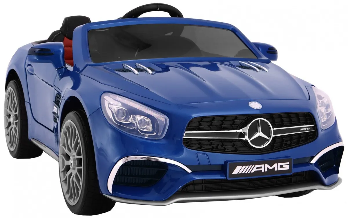 Licencirani auto na akumultor Mercedes AMG SL65 - plavi/lakirani - Mursko Središće
