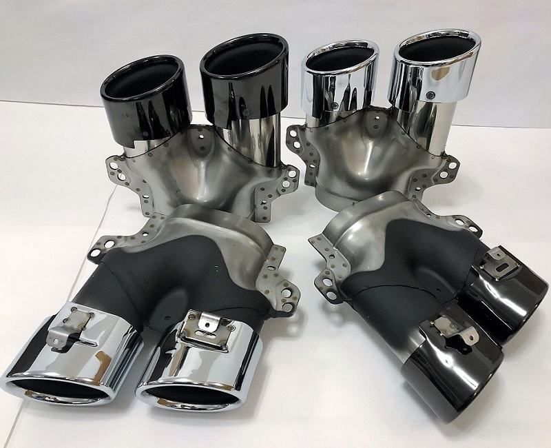 difuzor+nastavci auspuha c43-c63 za mb c w205 - amg-top izgled - slika 9