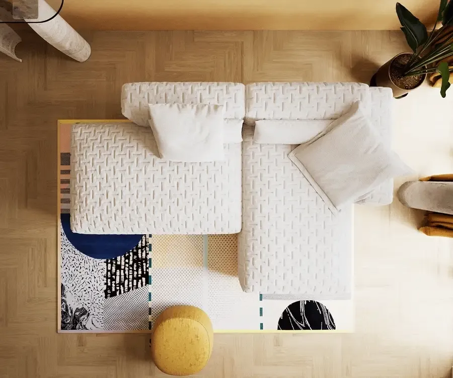 Modularna garnitura Freestyle 310x200cm, Materijal: Boucle - Čakovec