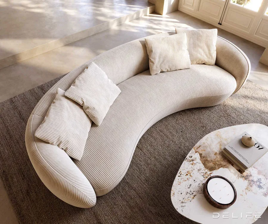 sofa larna 260x125cm, materijal: rebrasta tkanina - slika 4