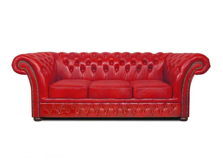 Chesterfield Trosjed Winfield Basic Luxe Leather | 3-sjedišta - Ježdovec, Zagreb