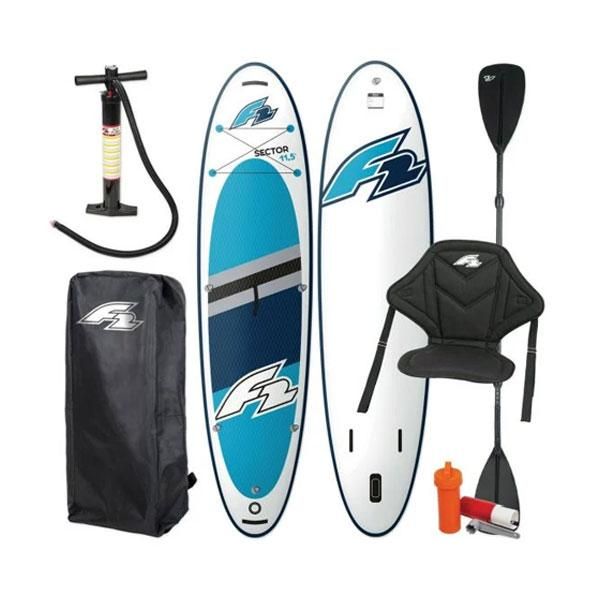 Sup F2 Sector Plavi S 4-Dijelnim Aluminijskim Veslom Za Sup/kajak - Smlednik, Medvode