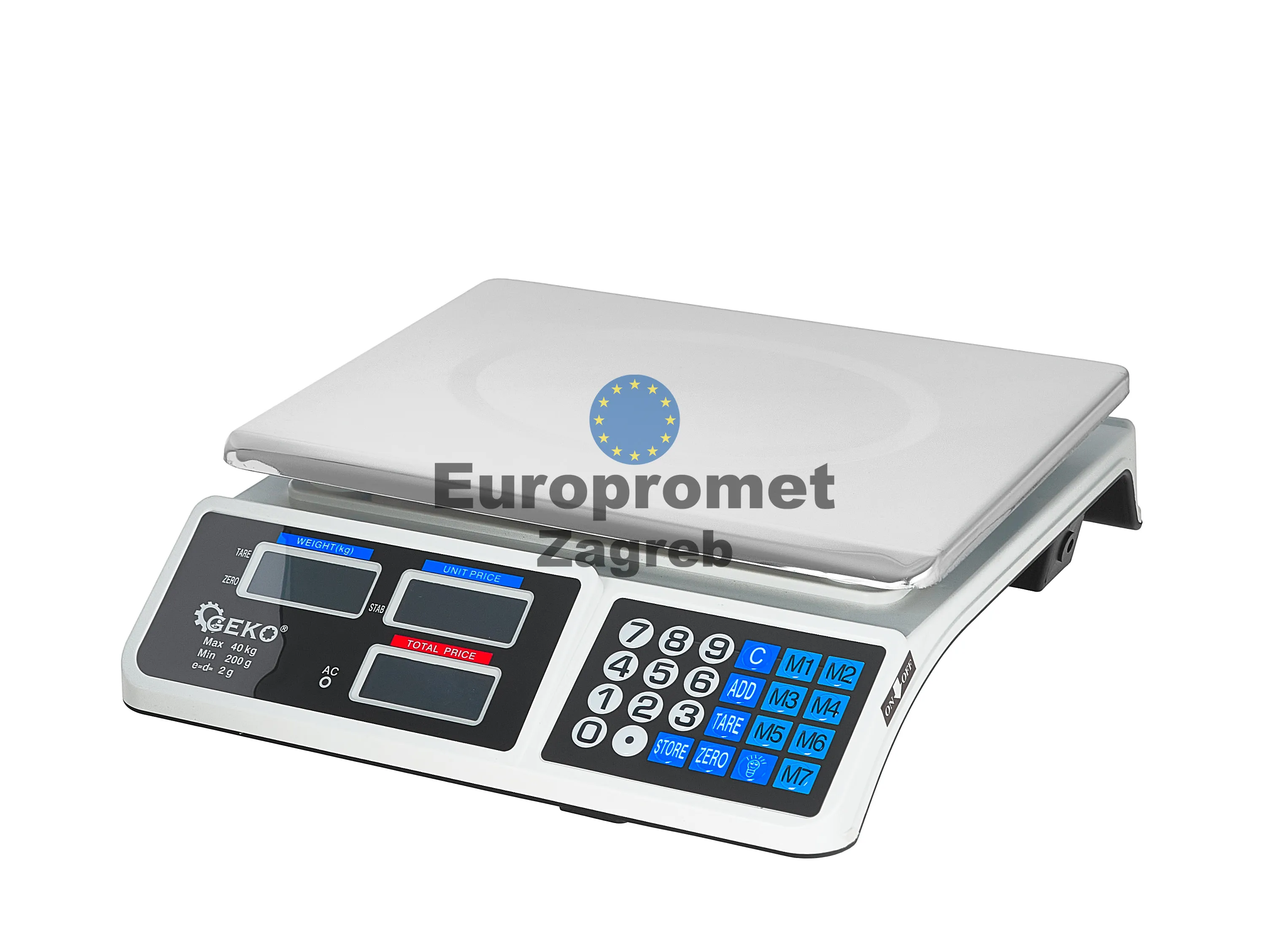 digitalna vaga 40 kg lcd - top cijena !! - slika 2