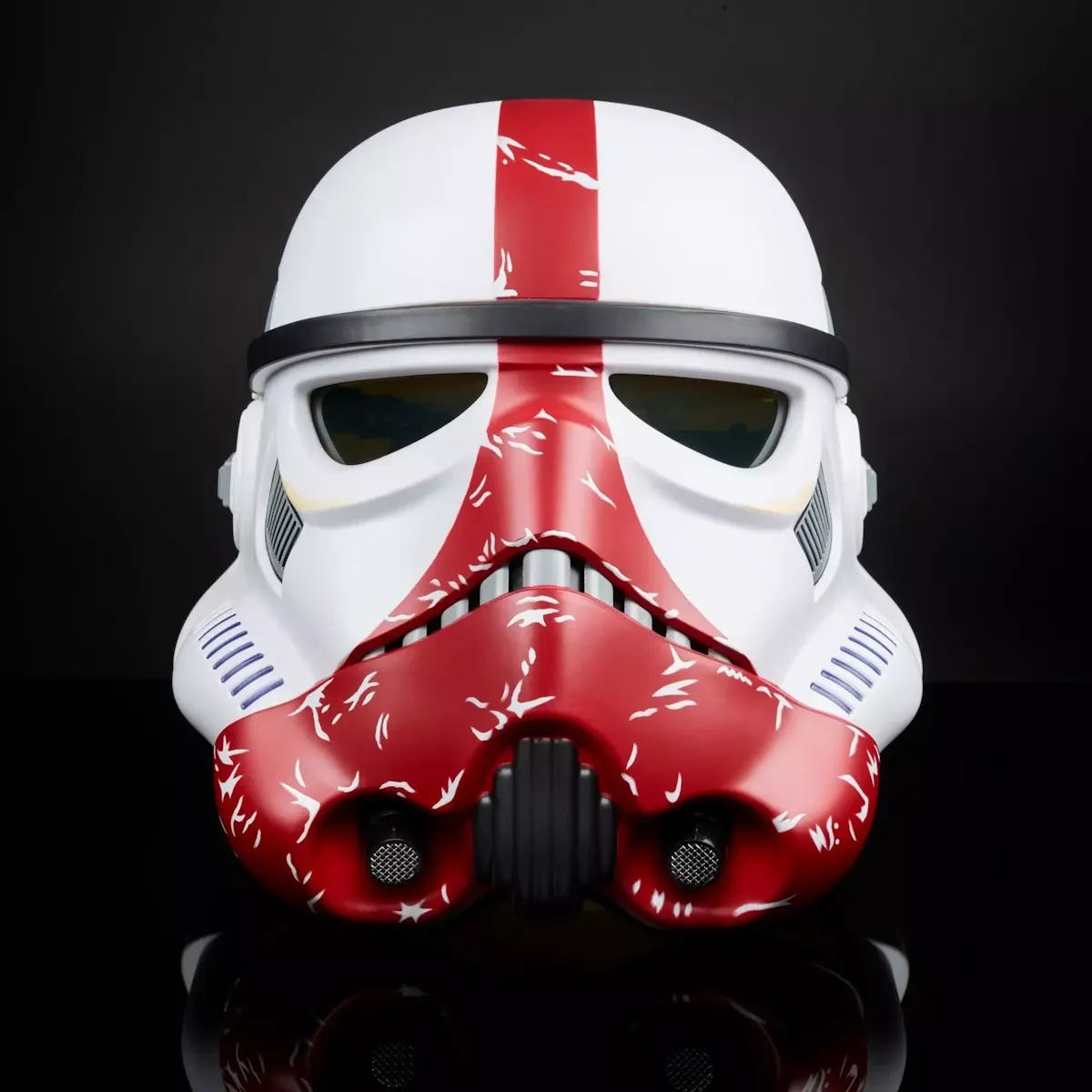 star wars: the black series–incinerator stormtrooper electronic helmet - slika 9