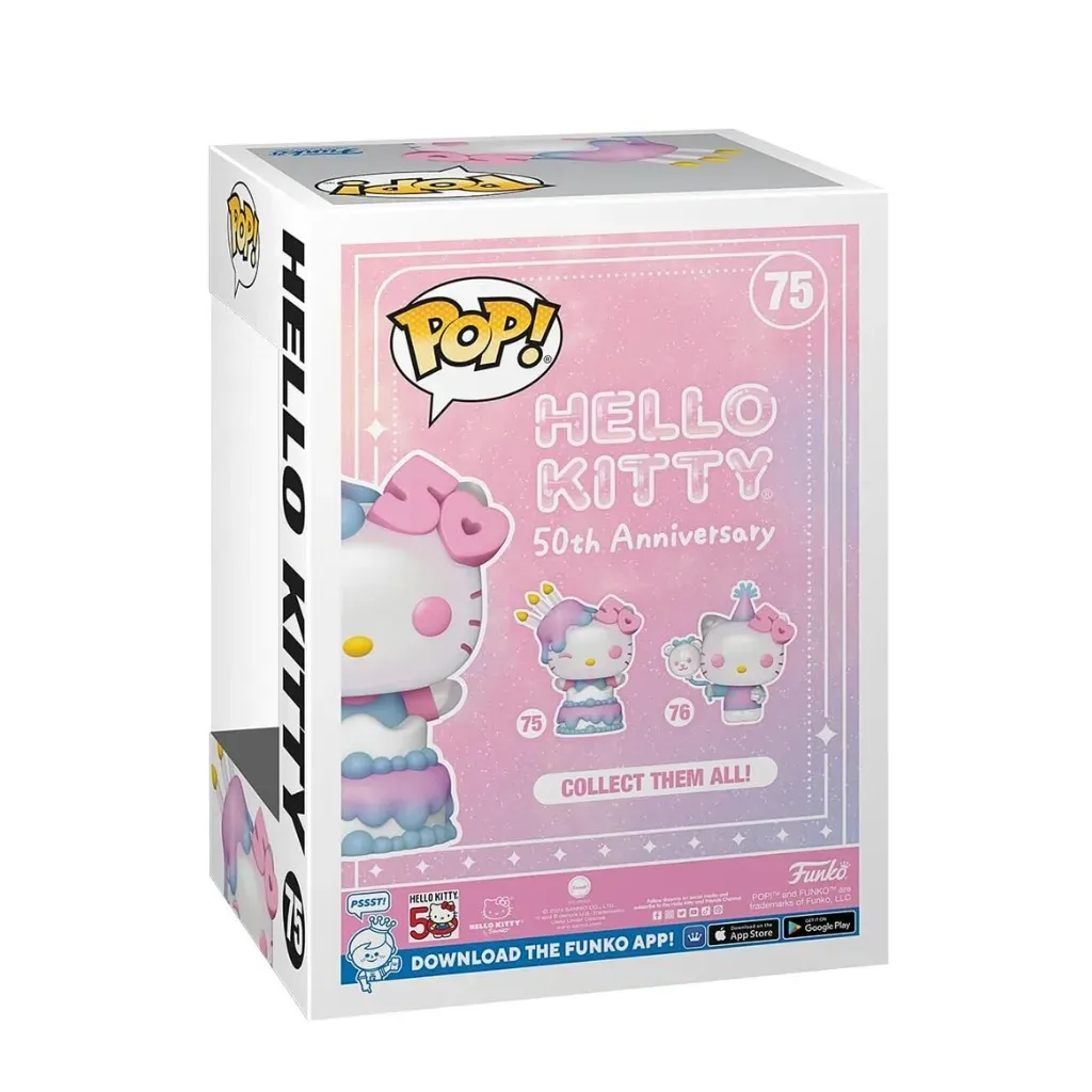 funko pop! sanrio: hello kitty 50th – hello kitty in cake #75 - slika 2