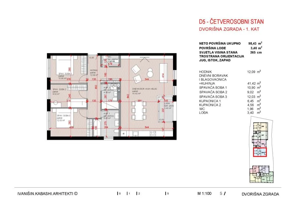 stan: zagreb (lašćina),kvatrić,četverosobni 100.00 m2, novogradnja - slika 10