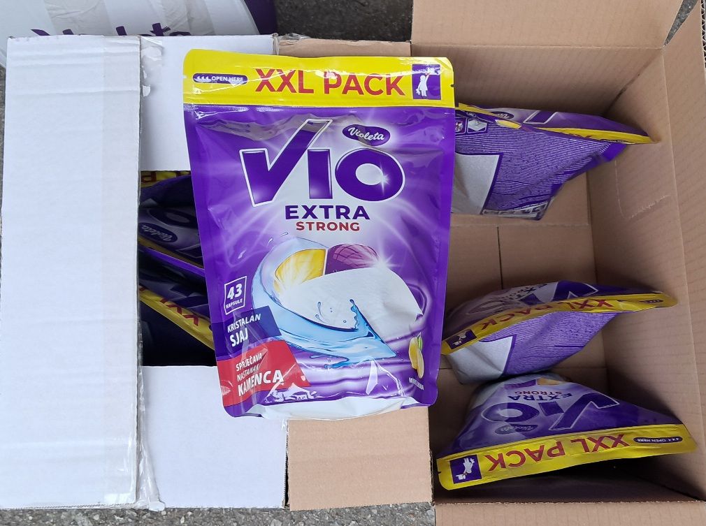 Vio Extra strong kapsule za pranje suđa 43/1 (8 kom.); ZG (Jarun) - Zagreb