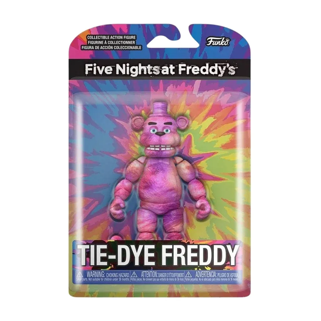 funko five nights at freddy’s – tie-dye freddy figura, 13cm - slika 3
