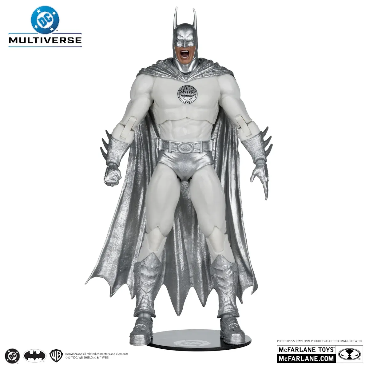 mcfarlane dc multiverse – white lantern batman (brightest day) figur - slika 3