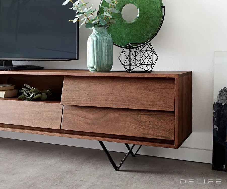 komoda eloi 200x33cm, materijal: bagrem - slika 2
