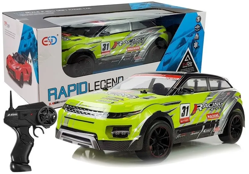Auto na daljinsko upravljanje R / C Off-Road Green 1:10 – zeleni - Mursko Središće