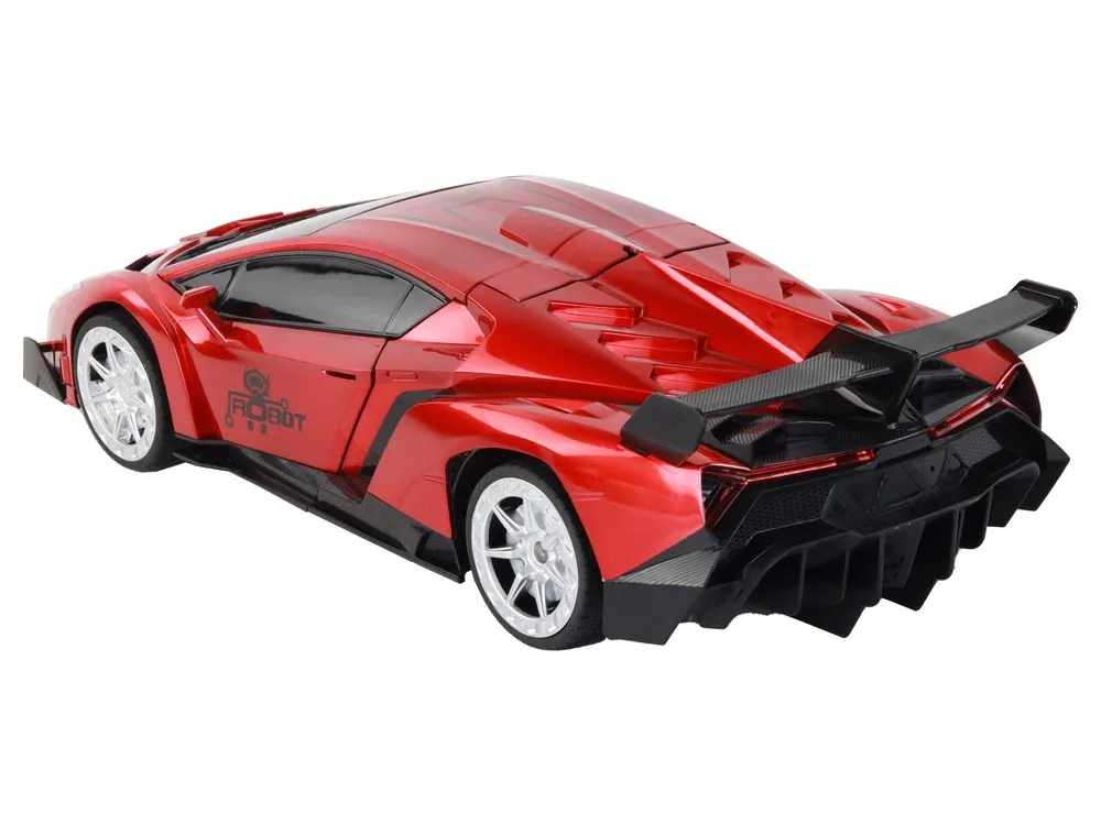 auto na daljinsko upravljanje robot transformation r/c 1:10- crveni - slika 3