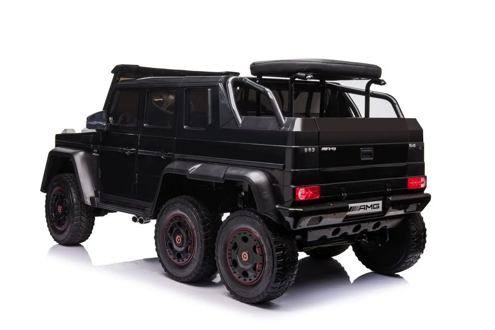 licencirani auto na akumulator g63 6x4 24v - crni - slika 8