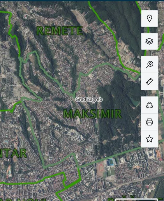 Zemljište k.o Maksimir - Zagreb