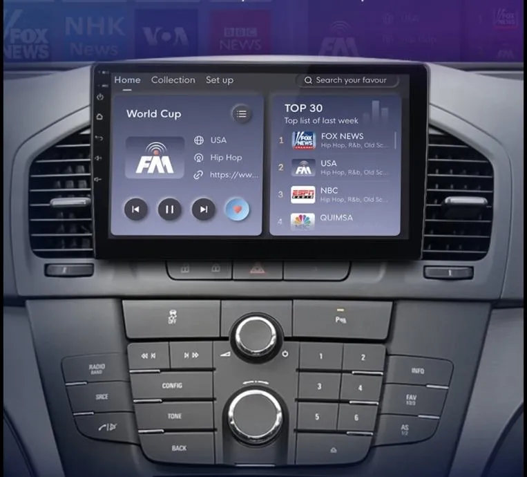 opel vivaro 2009-2013 original radio multimedija navigacija gps wifi - slika 4
