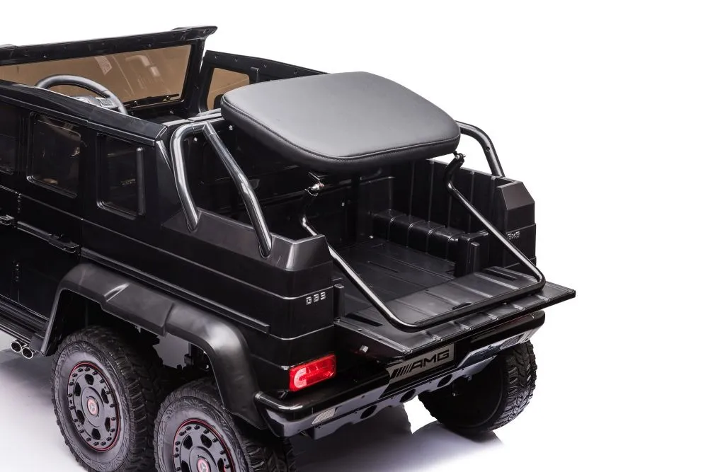 licencirani auto na akumulator g63 6x4 24v - crni - slika 7