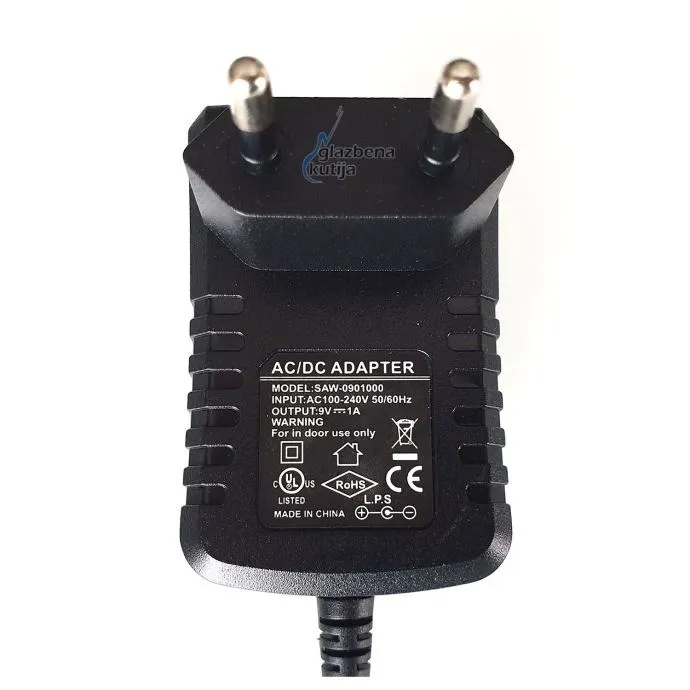 caline cp-a1 9v 1a adapter - slika 5