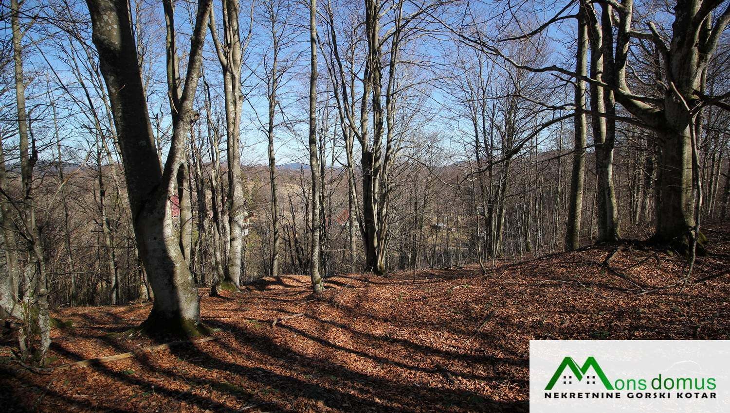 Na najvišoj točki vikend naselja - Delnice