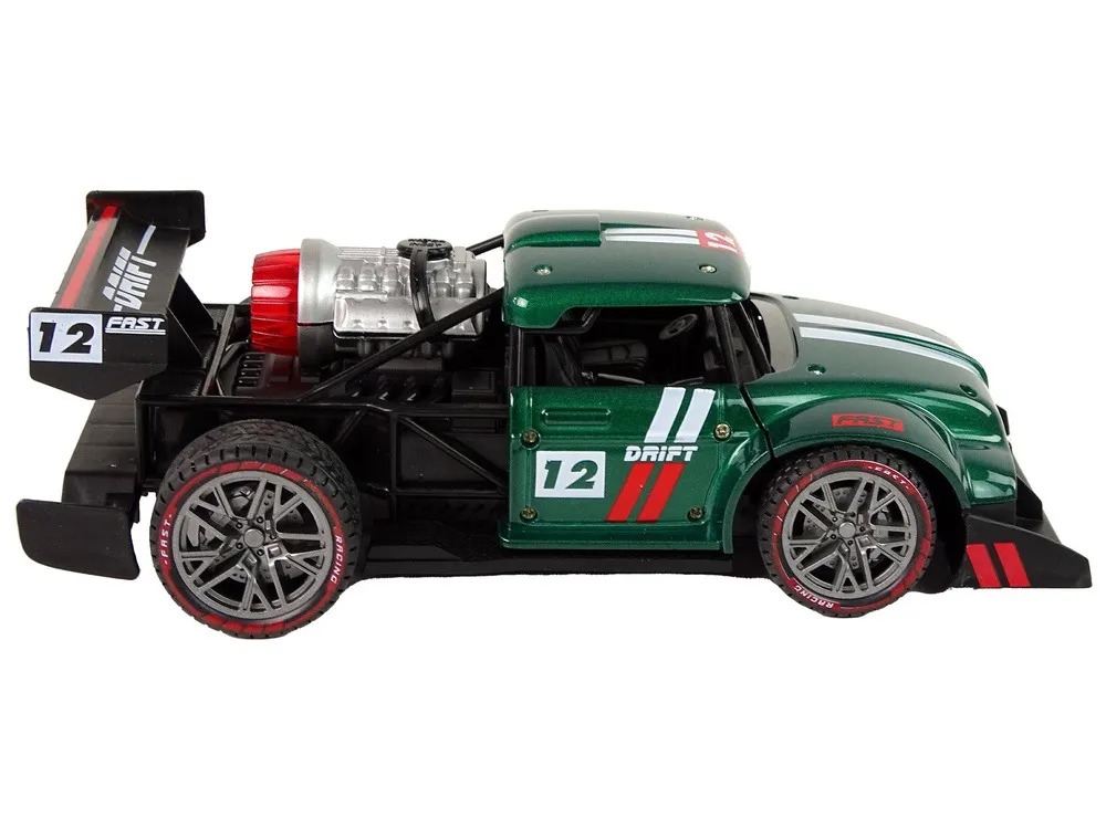 auto na daljinsko upravljanje sports car r/c 1:16 - zeleni - slika 7