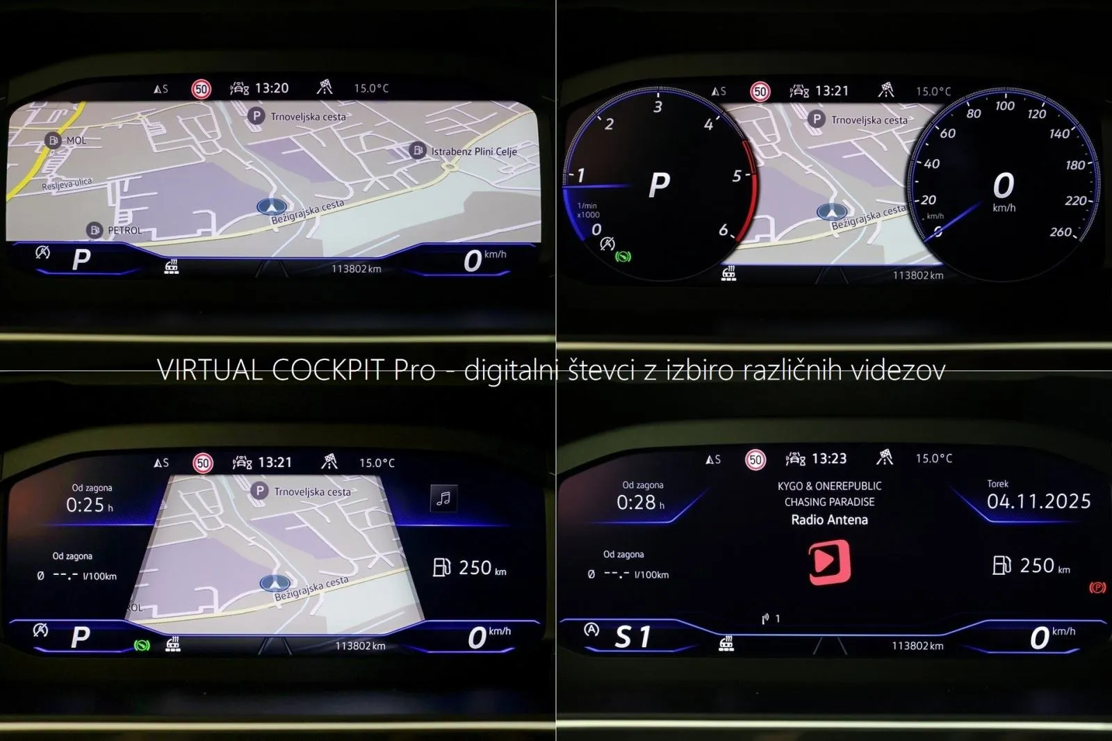 volkswagen tiguan 2.0tdi 4-motion dsg r-line 200km virtual kamera - slika 14