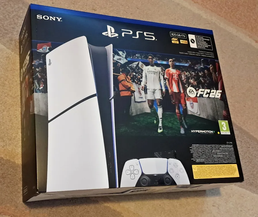 PlayStation 5 Slim Digital Edition E + EA FC 26 bundle; ZG (Jarun) - Zagreb