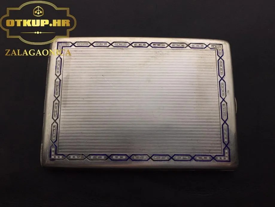 Vintage Srebrna Tabakera / R1, Rate !! - Zagreb
