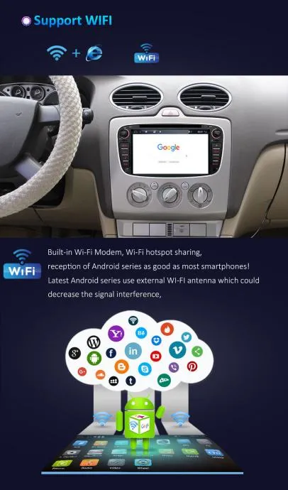 ford gps navigacija original 2din radio - slika 6
