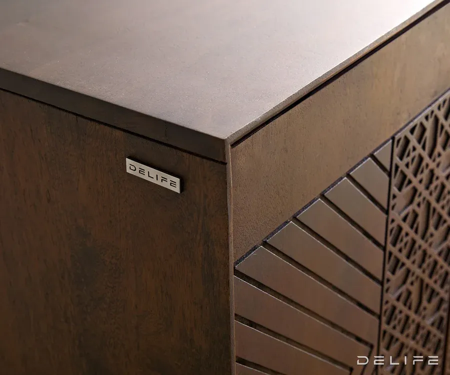 komoda manjula 145x40cm, materijal: mango - slika 4