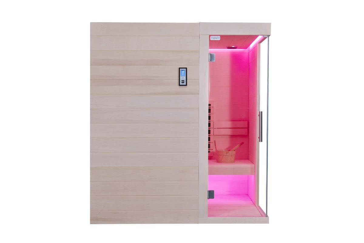 kombinirana sauna – 180 x 140 x 200 cm – elite – aspen - slika 9