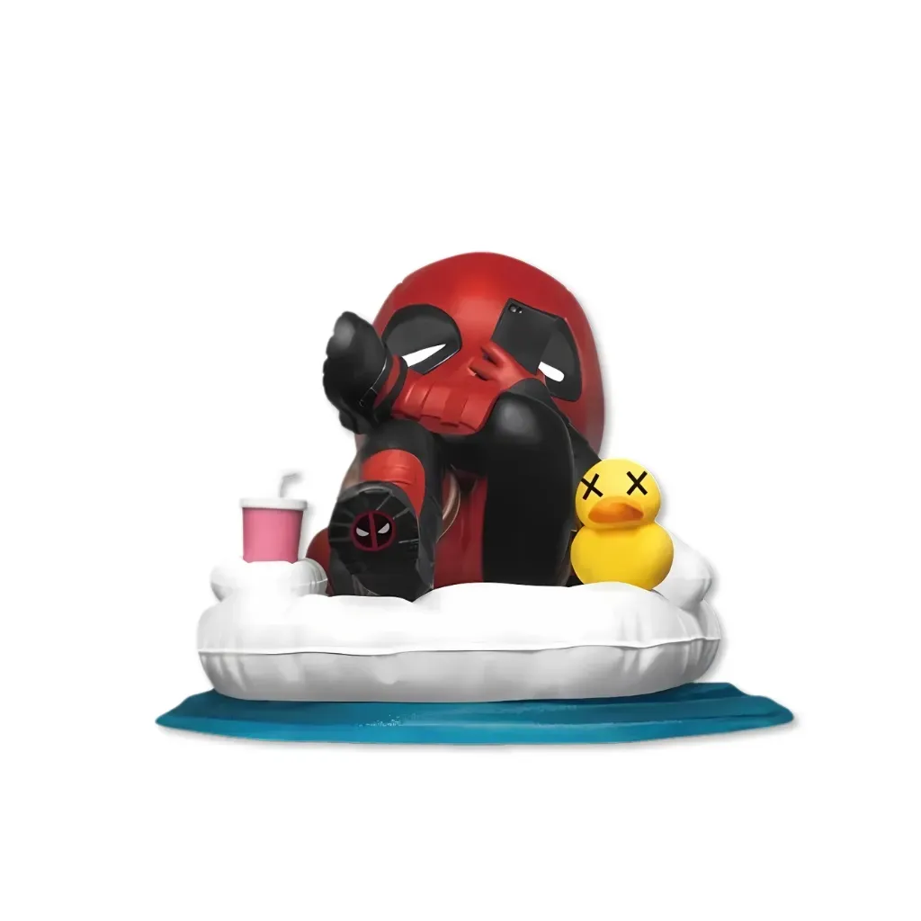 yume hero box – deadpool ‘texting’ figurica, 10cm - slika 2