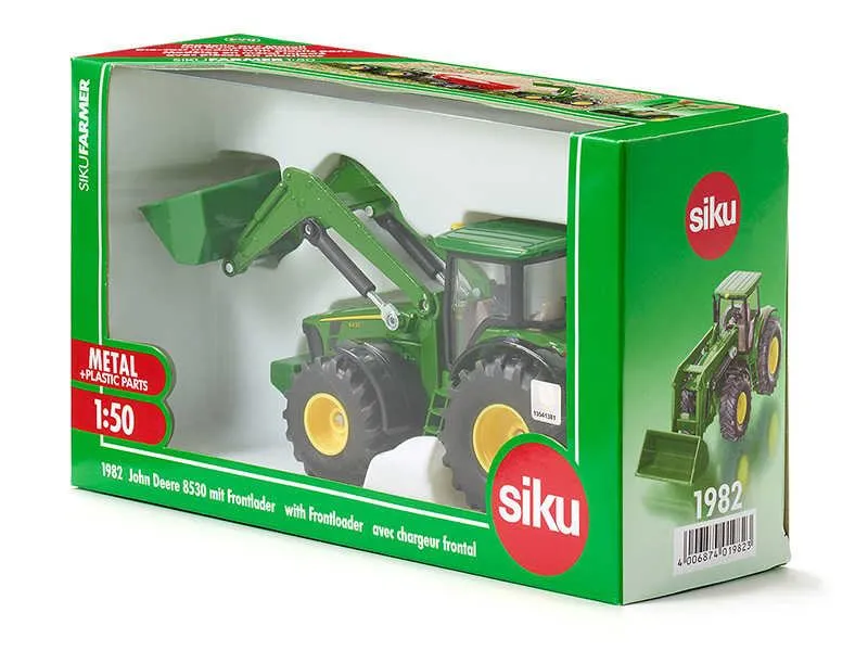 siku traktor john deere 8430 + prednji utovarivač - slika 2