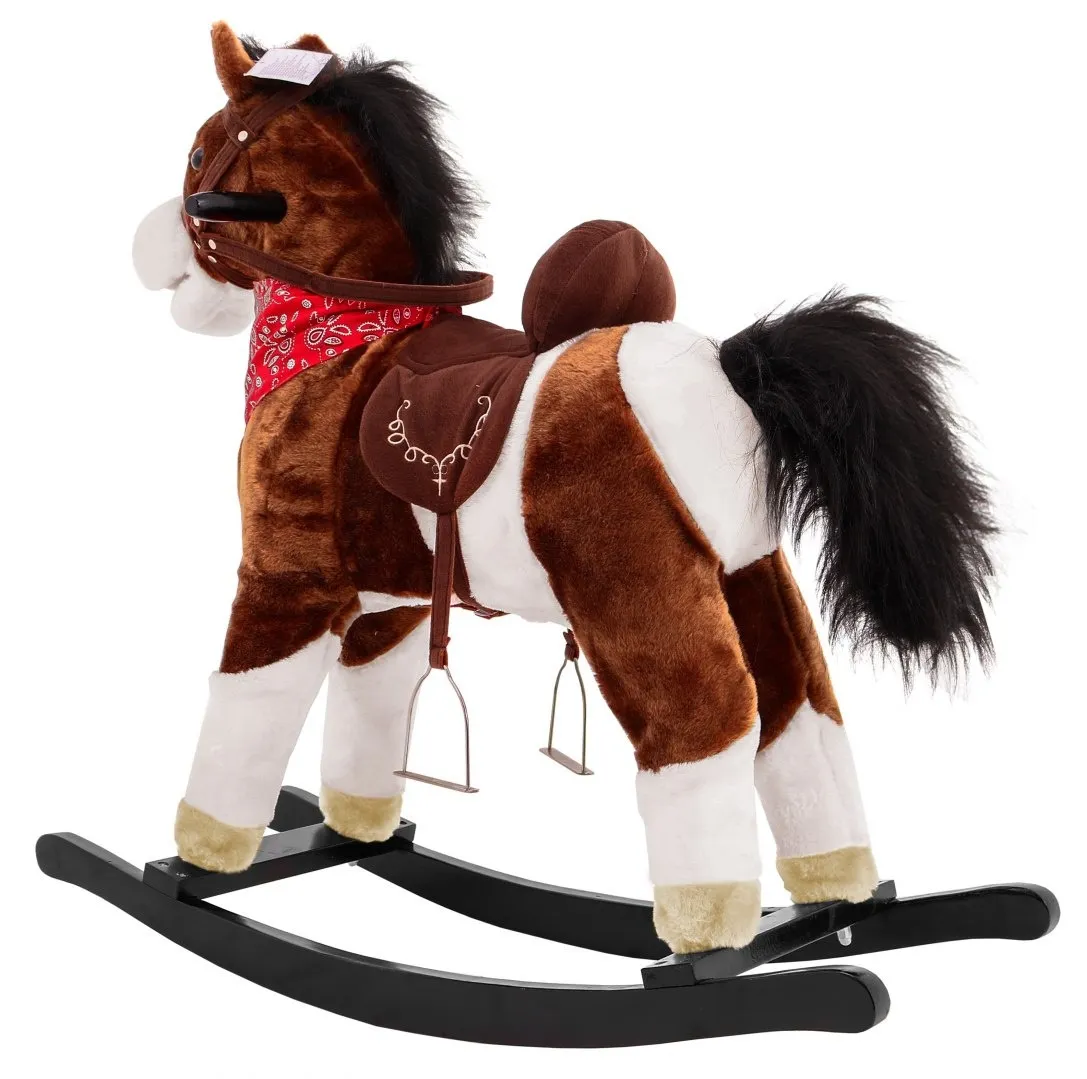pony rocking horse dark brown - slika 2