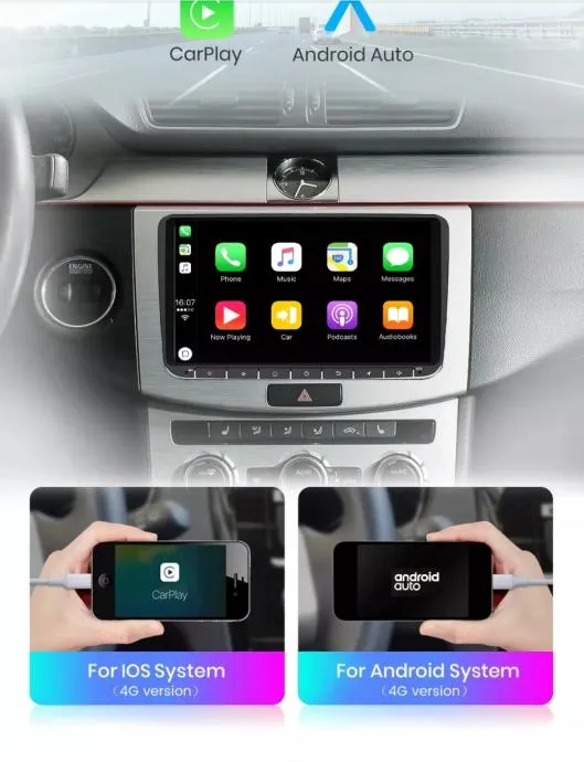 vw golf passat caddy b6 b7 transporter multimedija android navigacija - slika 8