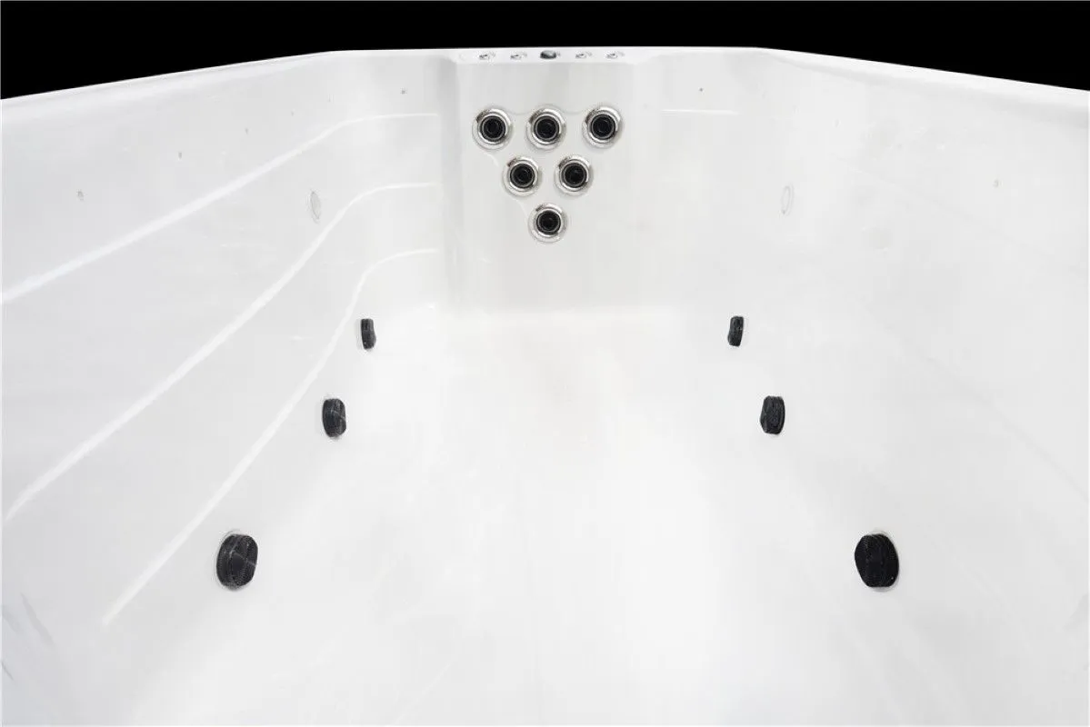 masažni bazen, protustrujno plivanje, swim spa ocean ii premium - slika 2