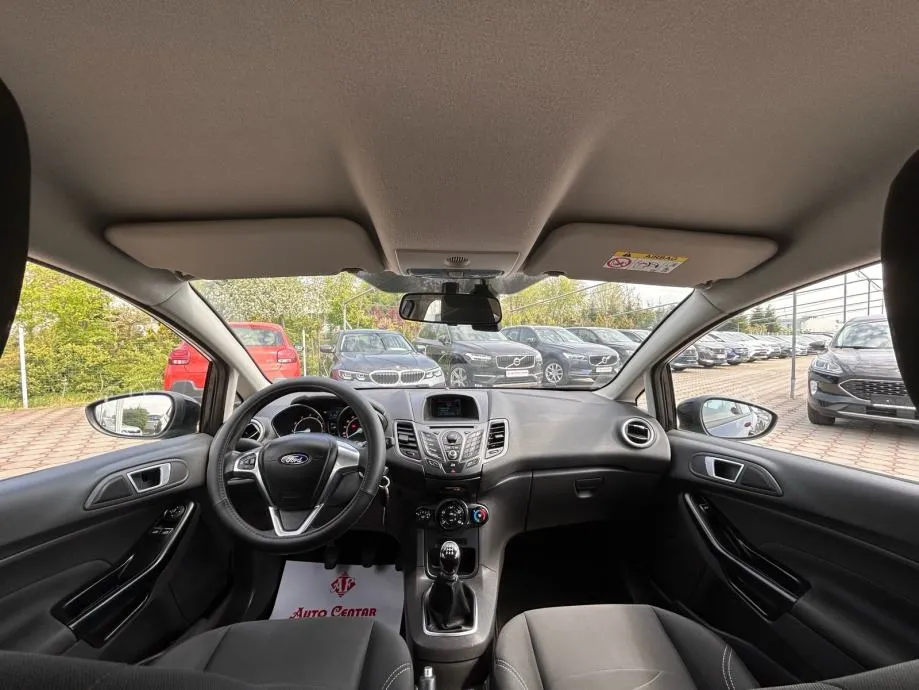 ford fiesta 1,0 benzin 2014.,servisna, 5-vrata, klima, el. paket... - slika 10