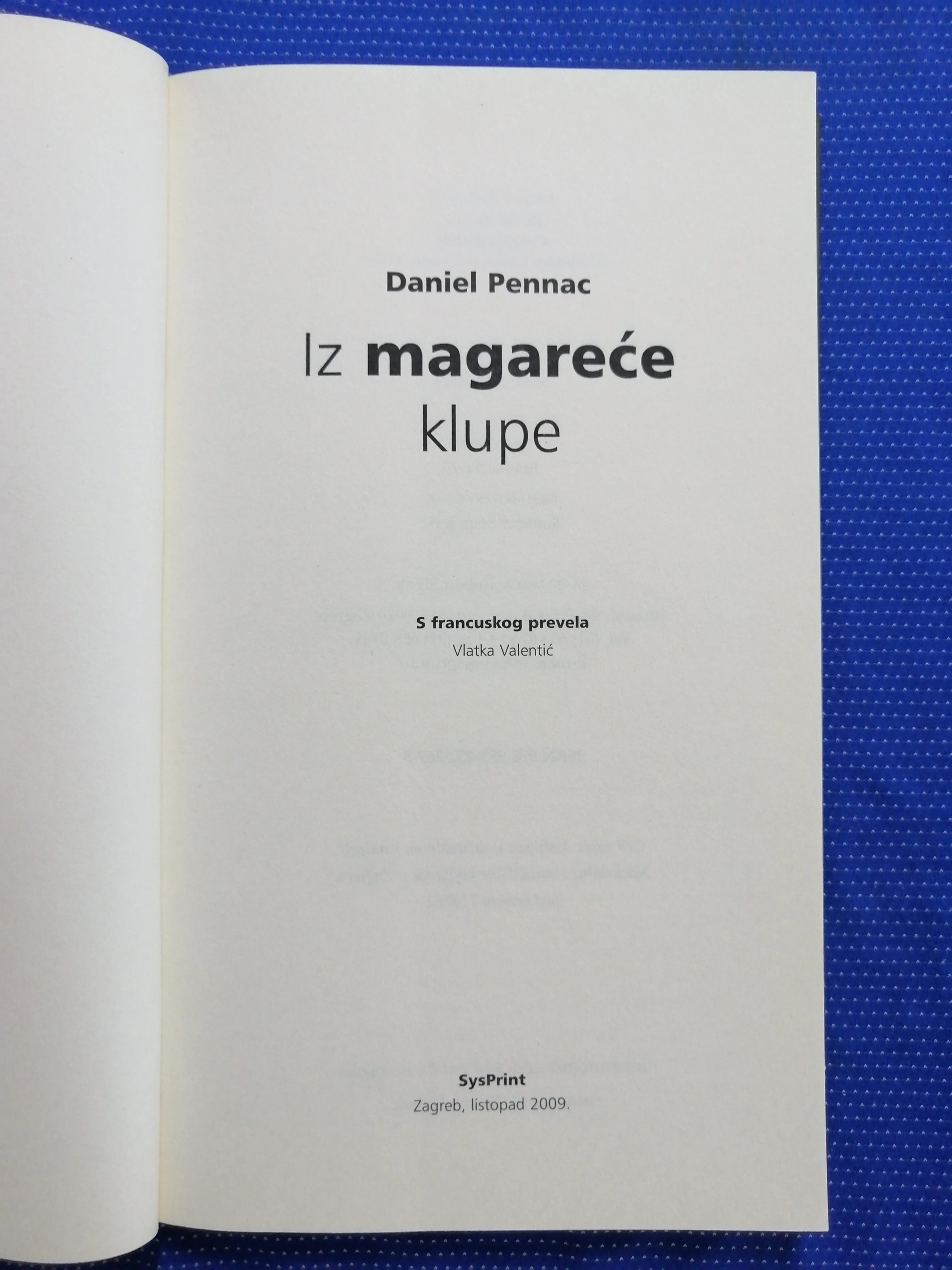 daniel pennac – iz magareće klupe - slika 2