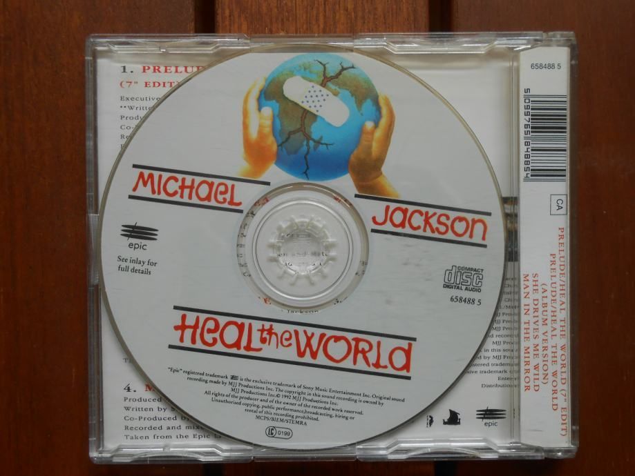 michael jackson ‎– heal the world - slika 2