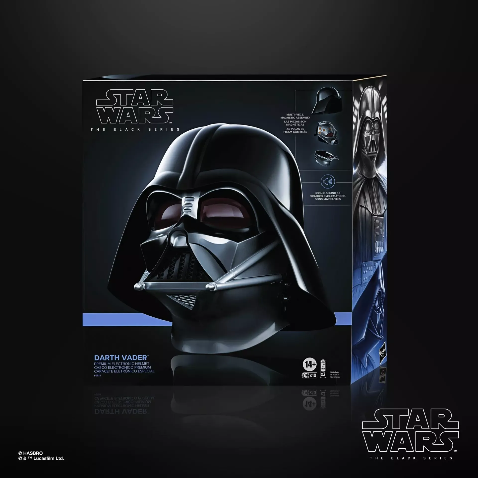 star wars: the black series – darth vader electronic helmet - slika 7