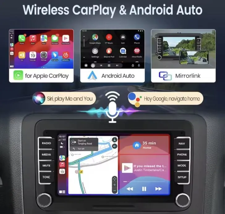 vwgolf 5 6 navigacija multimedija original radio wifi gps kamera - slika 8