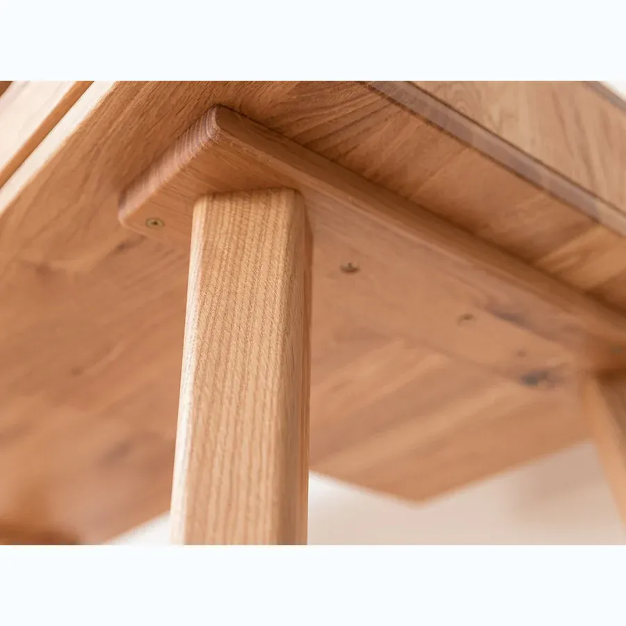 uredski stol simona 120x55 cm, materijal: masivno drvo hrast - slika 5