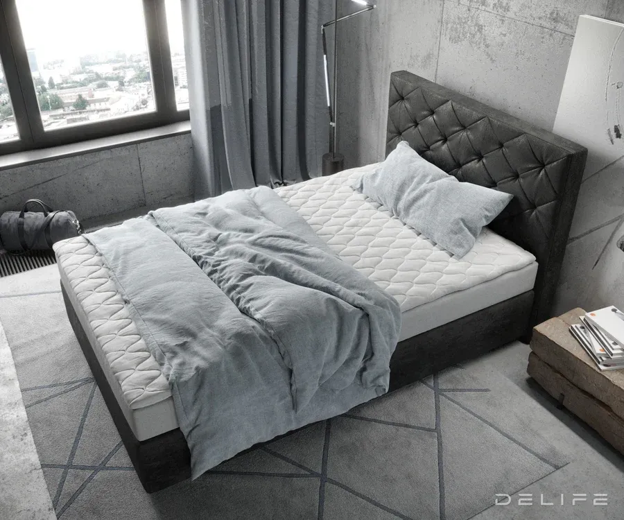 box spring krevet dream-great s madracem i nadmadracem - slika 3