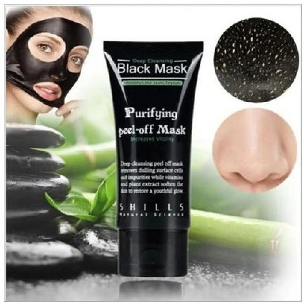 Novo u ponudi - Black mask - crna maska za lice - Zagreb