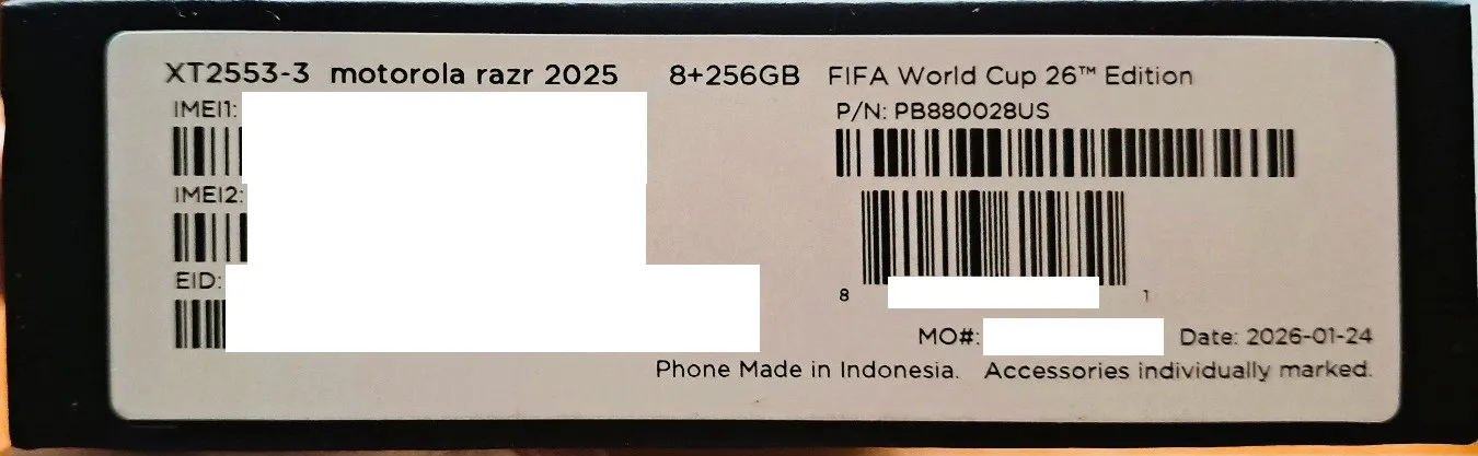 nov motorola razr fifa world cup 26™ edition; zg (jarun) - slika 4