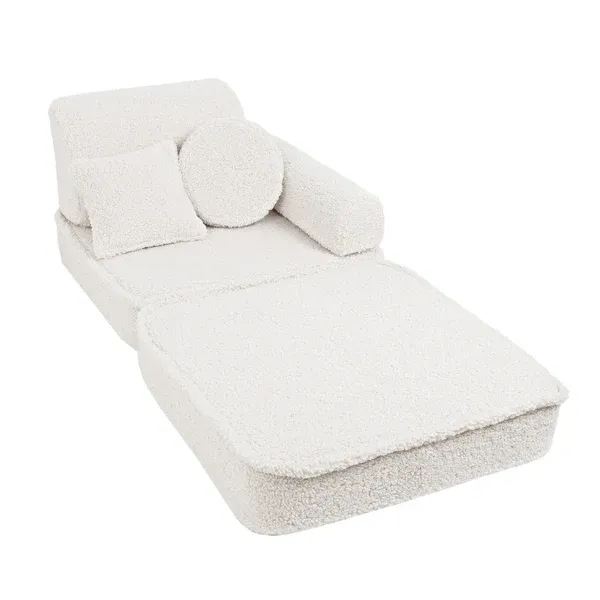 srednja modularna sofa za djecu - bearly krem - slika 5
