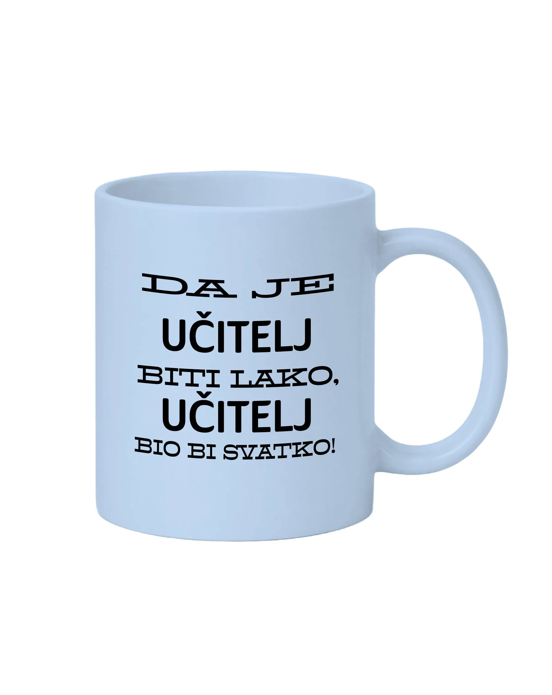 Šalica da je učitelj biti lako - Prozor, Otočac