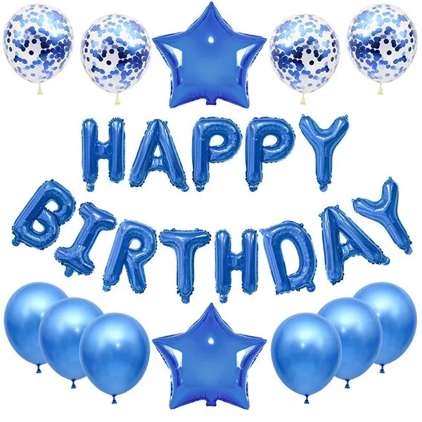 happy birthday rođendanski party set 25u1 - slika 4