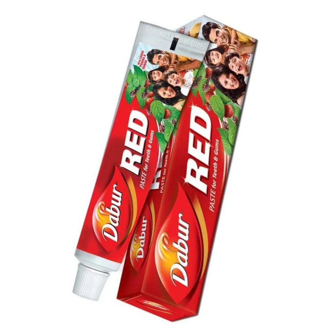 red pasta za zube dabur (bez fluora) 100gr - slika 4