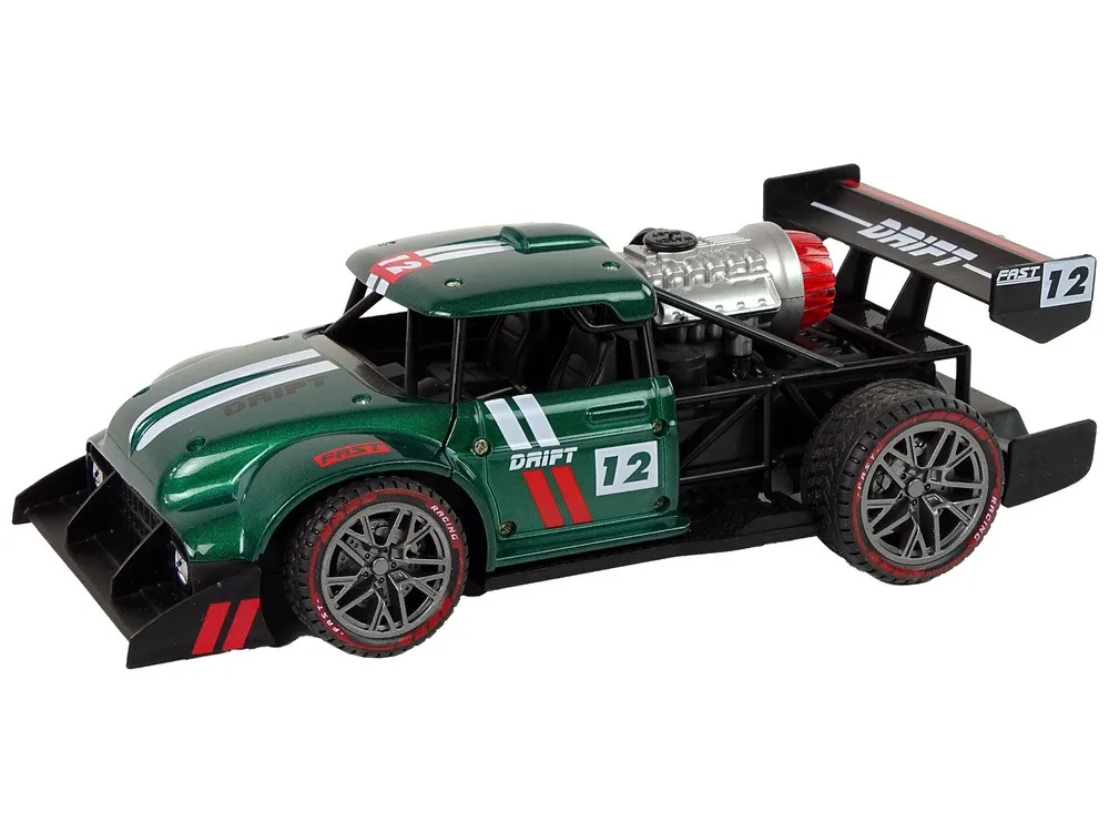 auto na daljinsko upravljanje sports car r/c 1:16 - zeleni - slika 5