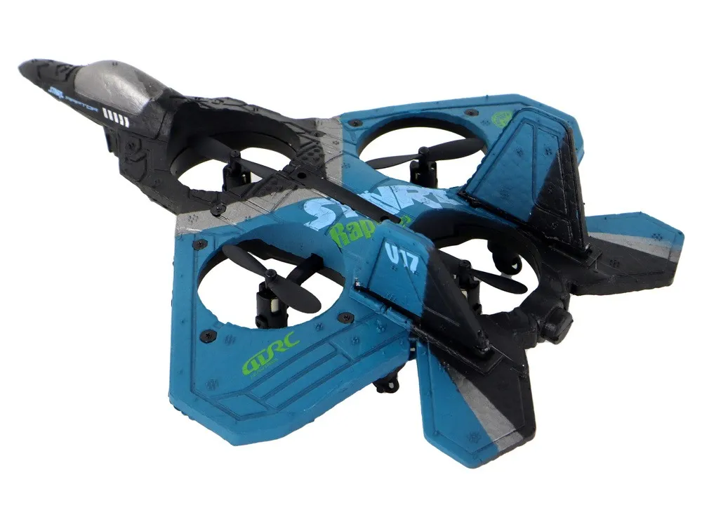 airplane fighter r/c dark blue - slika 3