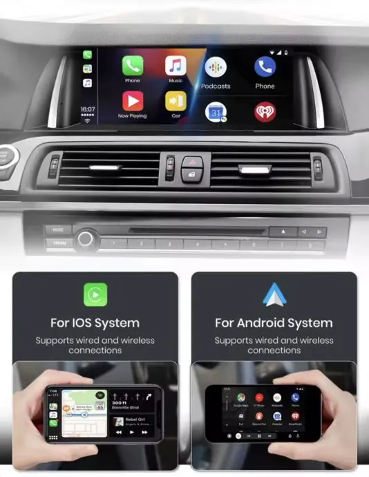 original navigacija za bmw serija 5 f10 f11 2011-2017 multimedija wifi - slika 9